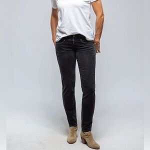 Mac Jeans Dream Slim Velvet in Night Grey, NWT